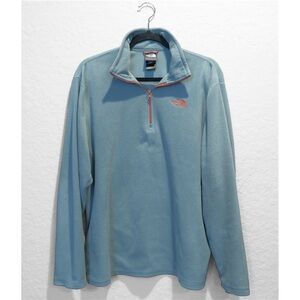 Vintage Y2K North Face Polartec Classic 1/4 Zip Fleece Men’s L Blue Red